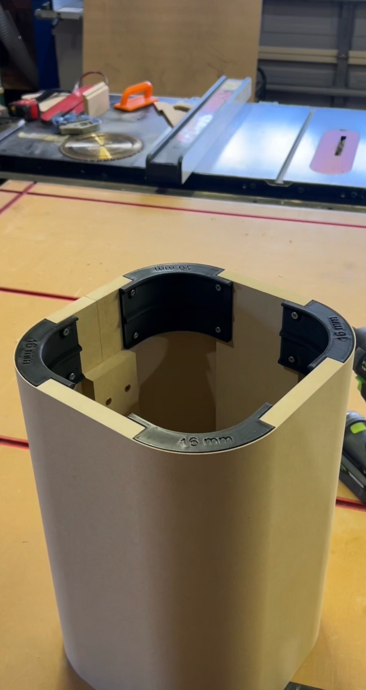 75mm Curved Radius Bending Brackets
